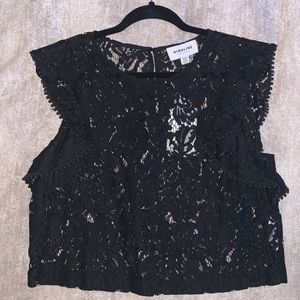 Black Lace Top